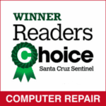 Award-winning managed IT services provider logo for trusted computer repair and IT solutions in Santa Cruz.